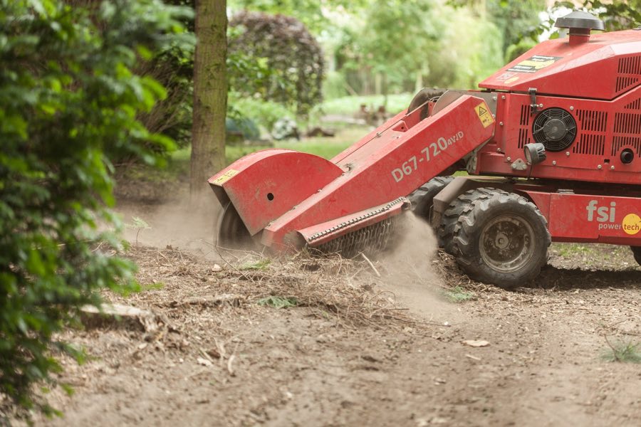 Wortels uitfrezen met een freesrobot